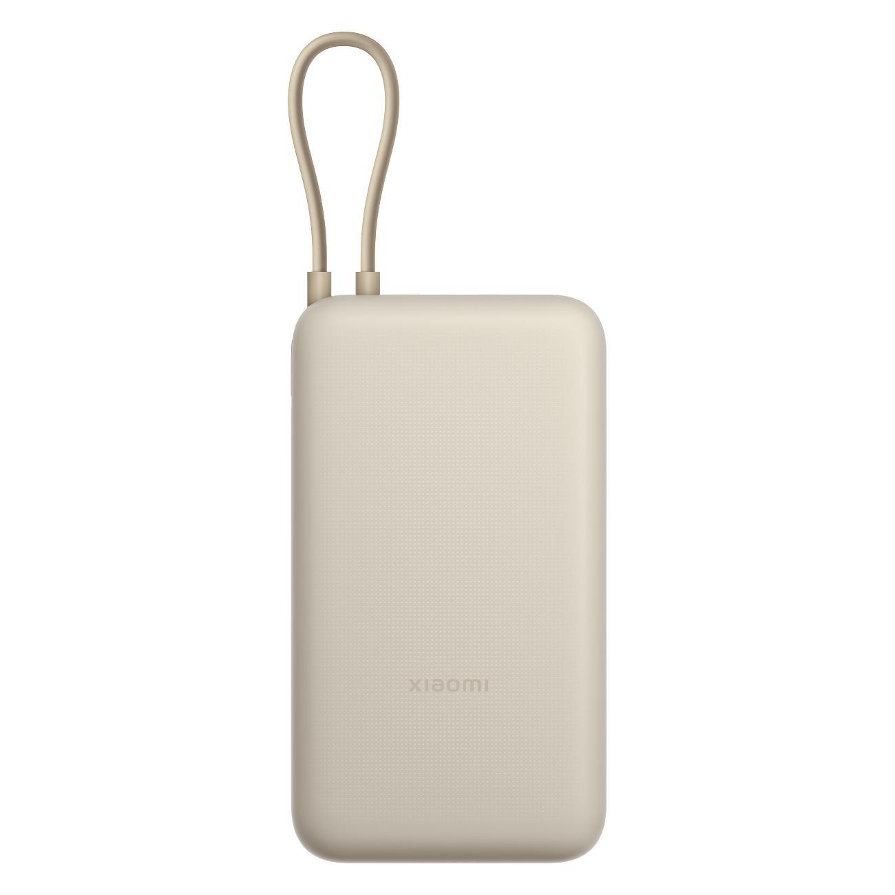 Изображение товара Портативный аккумулятор Xiaomi 33W Power Bank 20000mAh (Integrated Cable) Tan GL