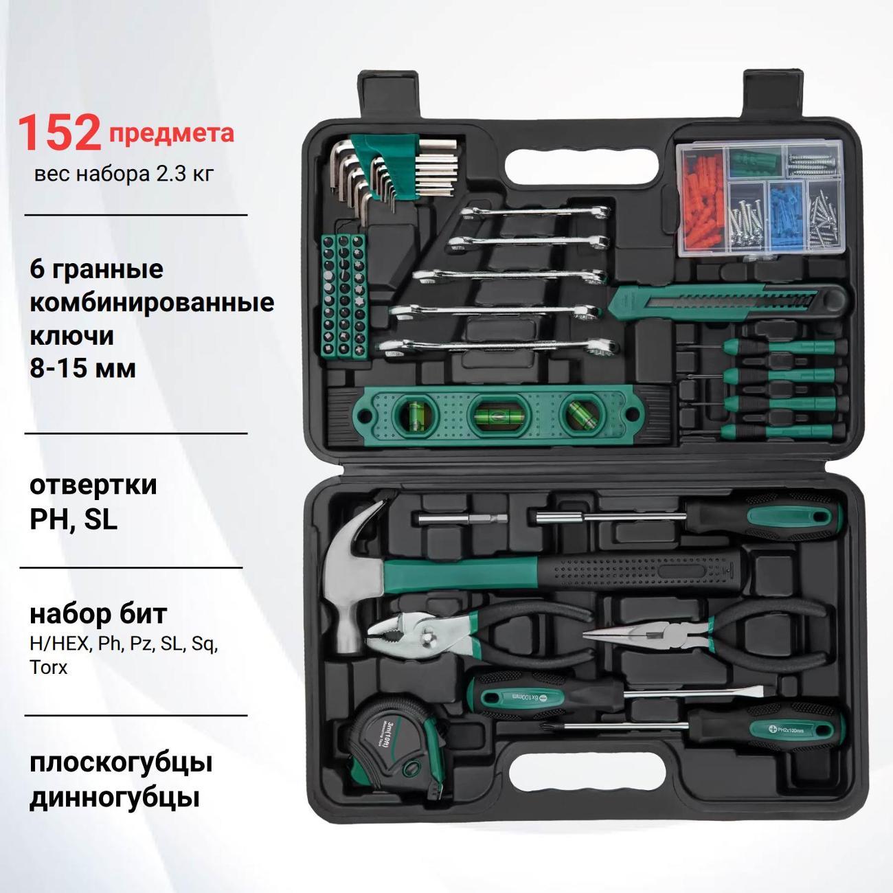 Изображение товара Набор ручного инструмента Cartman 100056152658