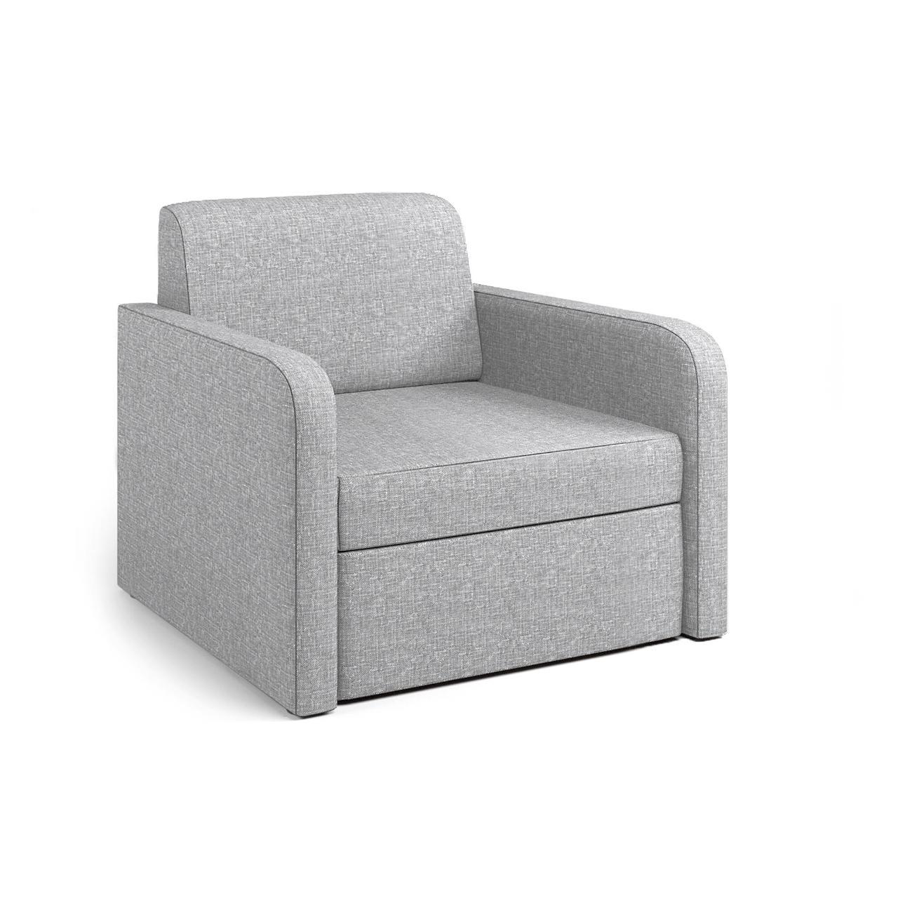 Изображение товара Кресло-кровать Шарм-Дизайн Бит Куба раскладной светло-серый