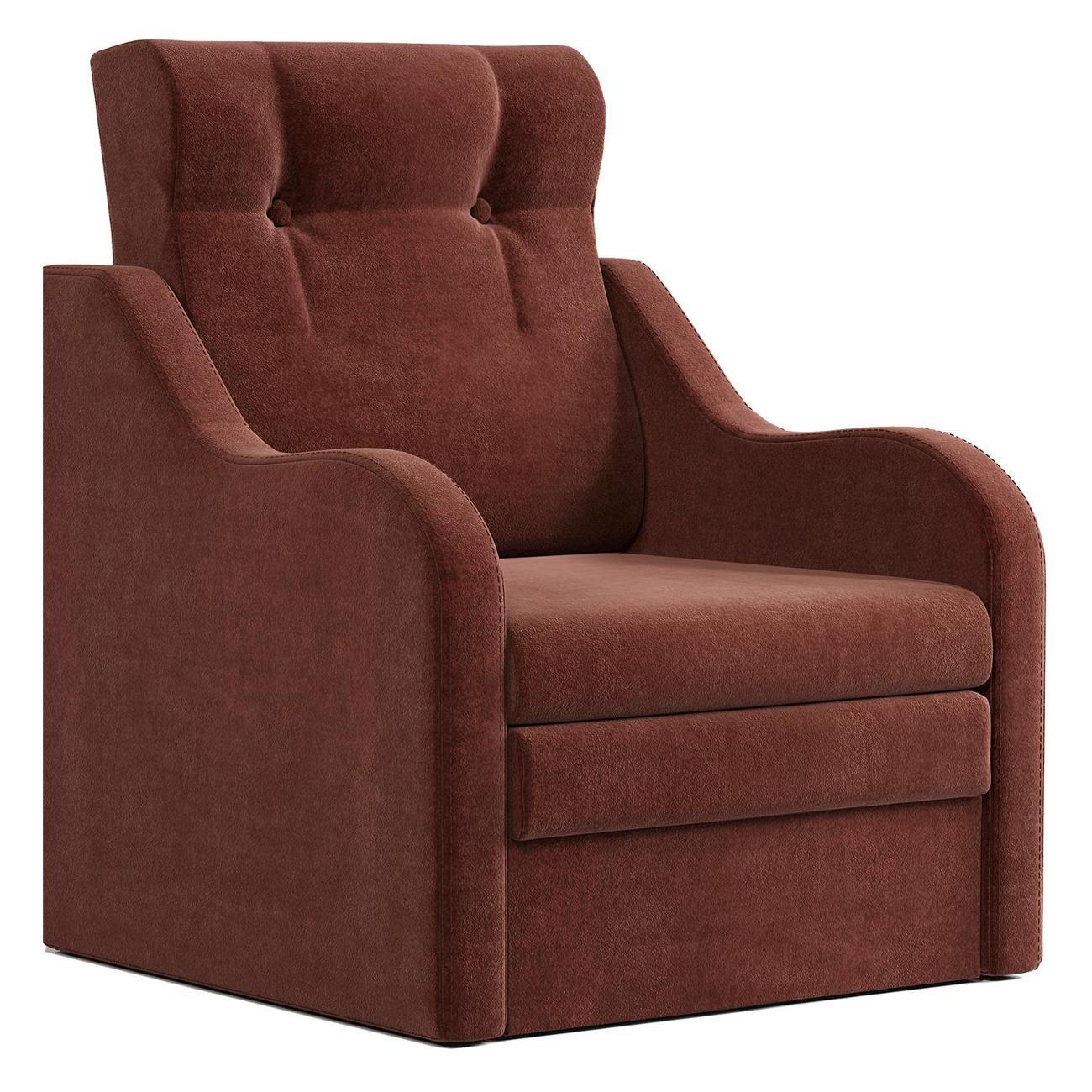 Изображение товара Кресло-кровать Шарм-Дизайн Классика В раскладной велюр Дрим шоколад