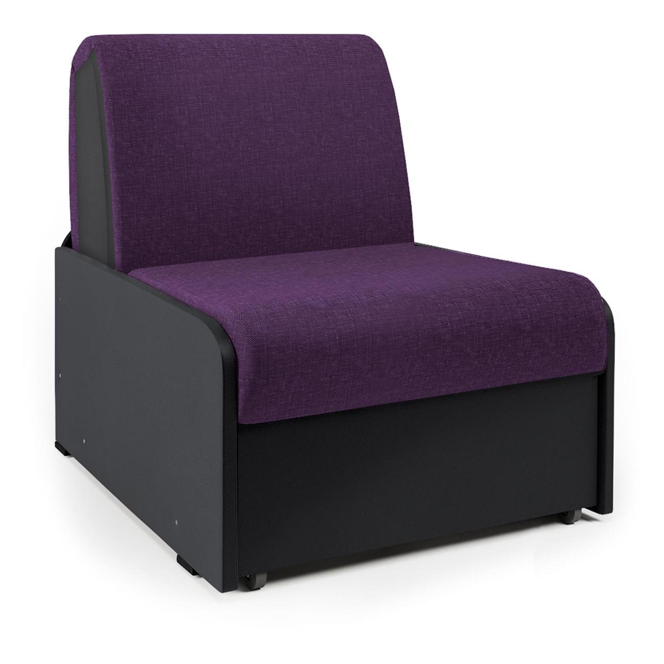 Изображение товара Кресло-кровать Шарм-Дизайн Коломбо БП 60 аккордеон фиолетовый и черный