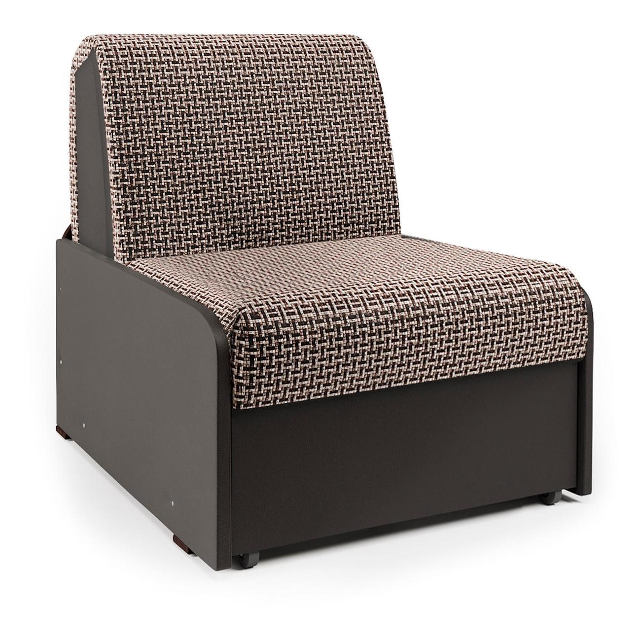 Изображение товара Кресло-кровать Шарм-Дизайн Коломбо БП 70 аккордеон Корфу и экокожа шоколад Изображение товара Кресло-кровать Шарм-Дизайн Коломбо БП 70 аккордеон Корфу и экокожа шоколад