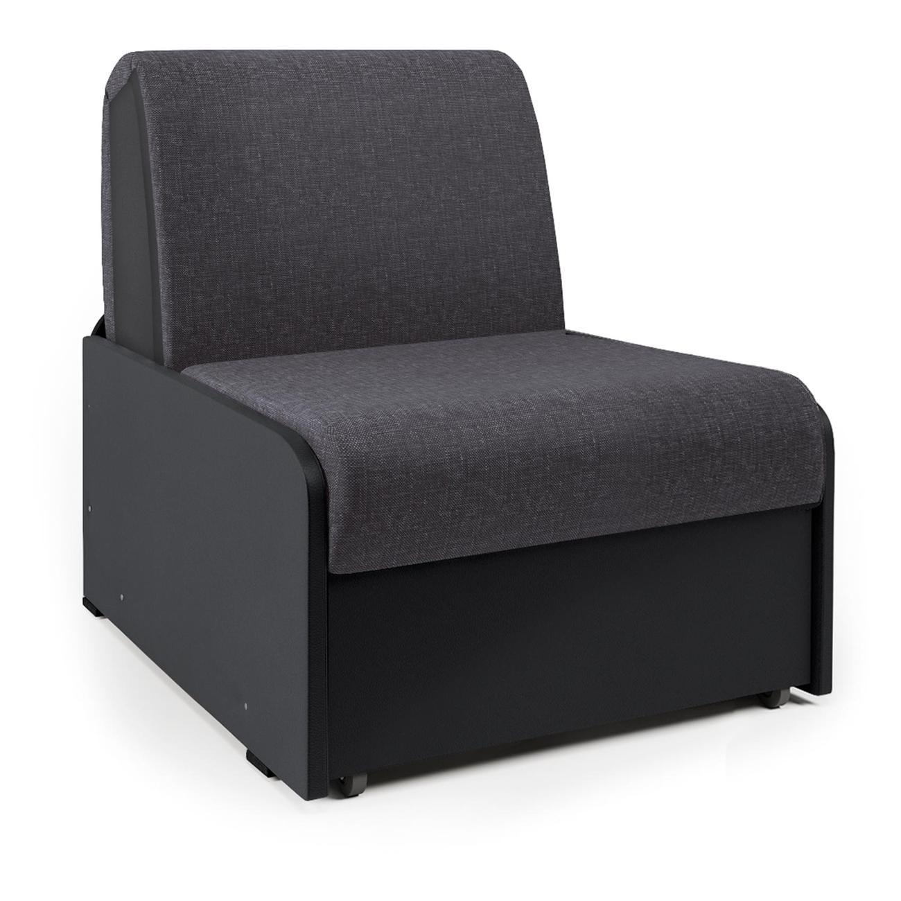 Изображение товара Кресло-кровать Шарм-Дизайн Коломбо БП 90 аккордеон сераый и черный