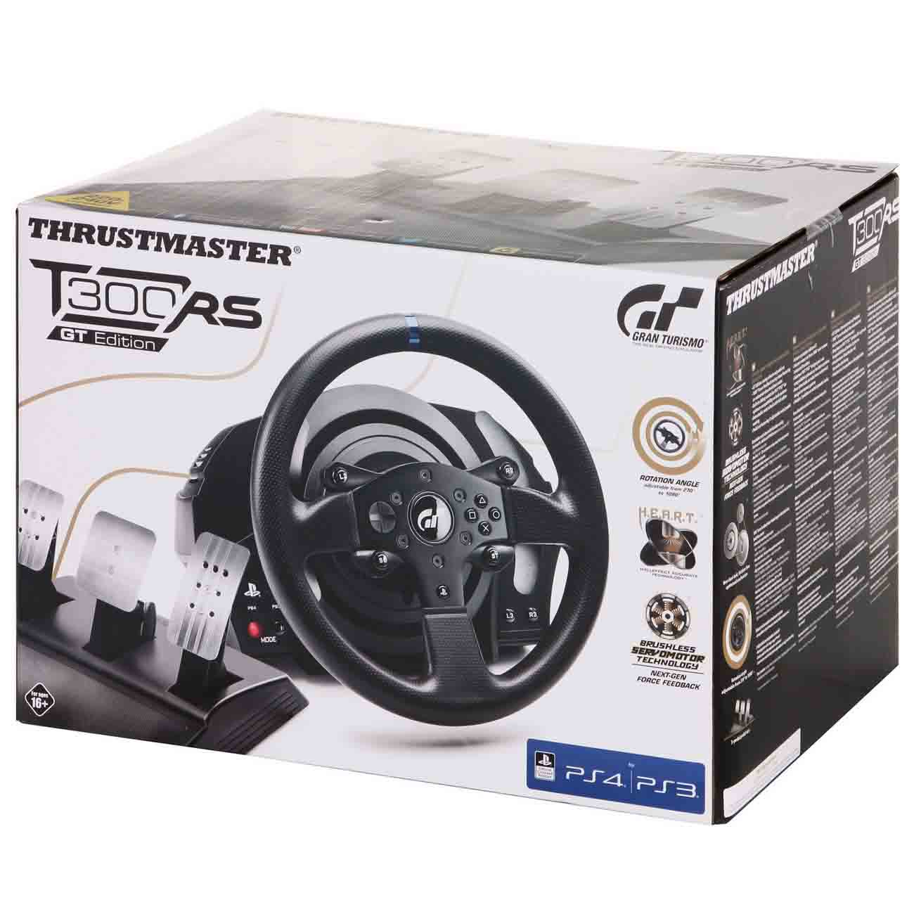 Купить Руль Thrustmaster T300 RS GT Edition (TM 4160681) в каталоге  интернет магазина М.Видео по выгодной цене с доставкой, отзывы, фотографии  - Москва