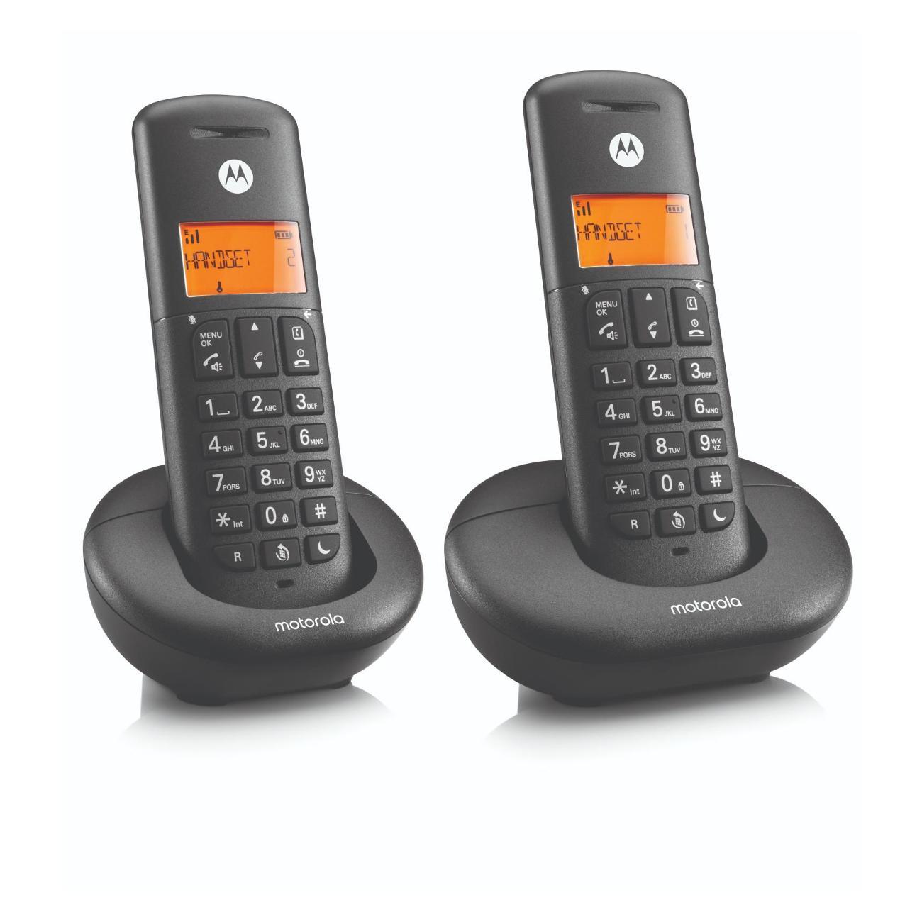 Изображение товара Радиотелефон Motorola E202 Black