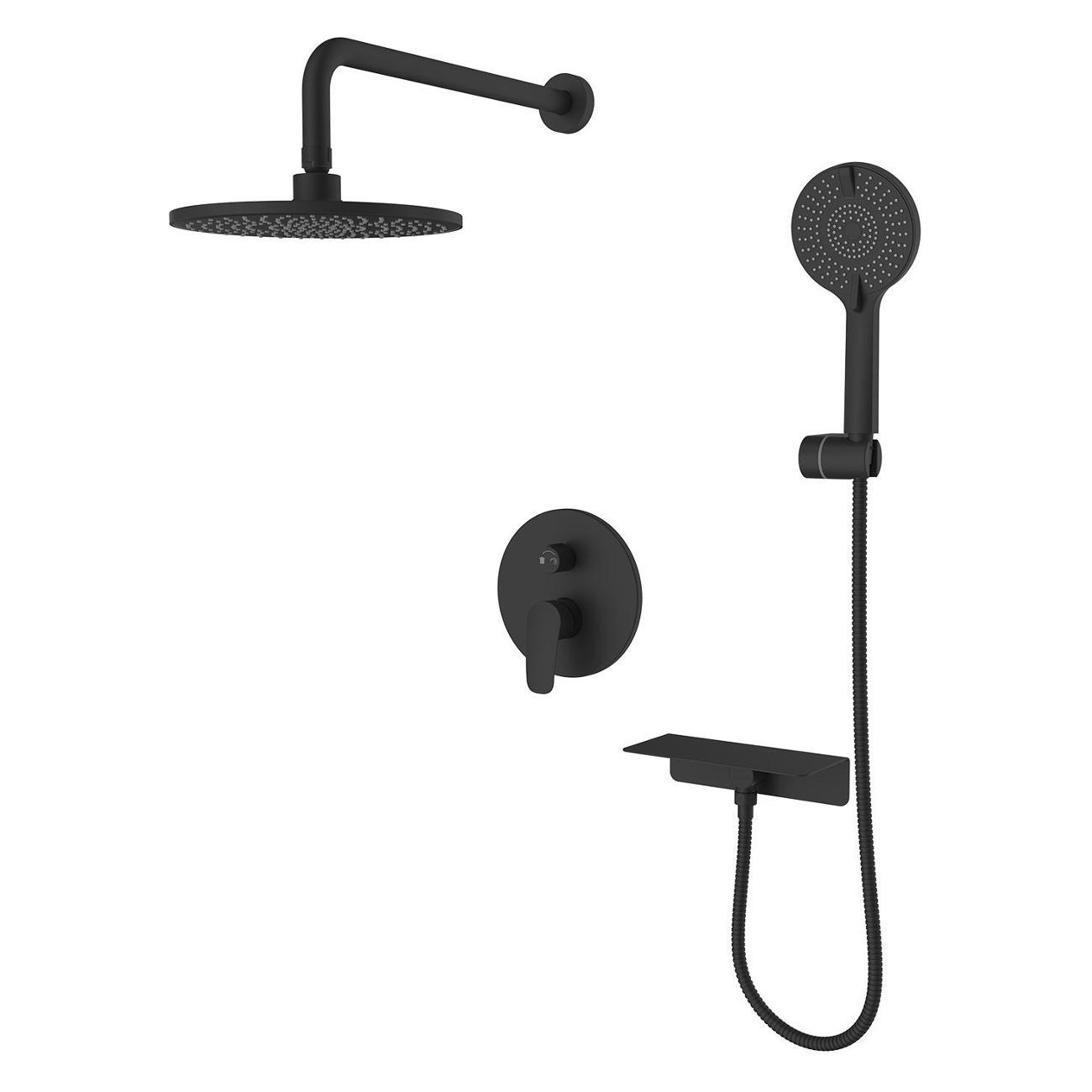 Изображение товара Душевая панель, гарнитура, душ Milardo RORBL02M67