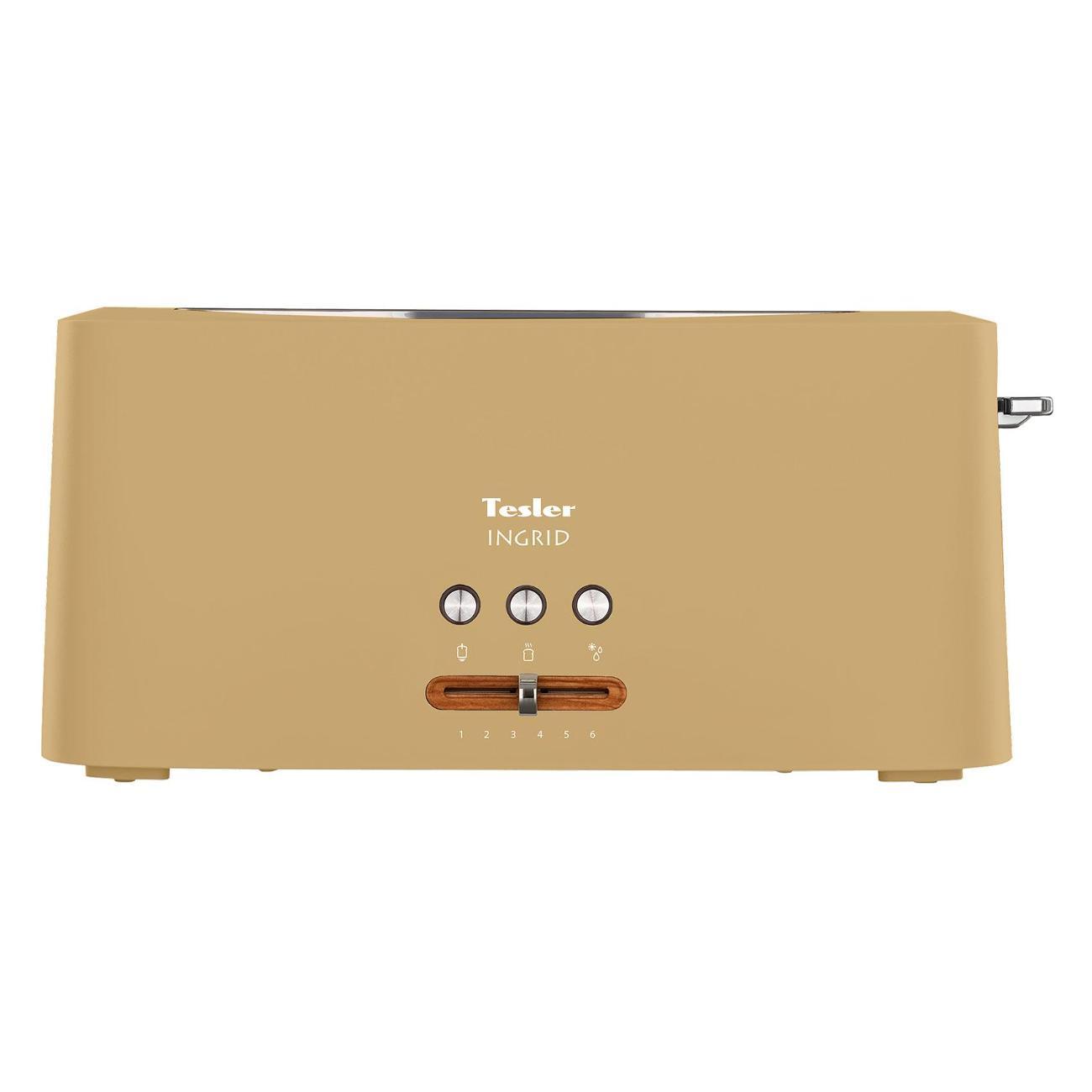 Изображение товара Тостер Tesler TT 140 OCHRE желтый