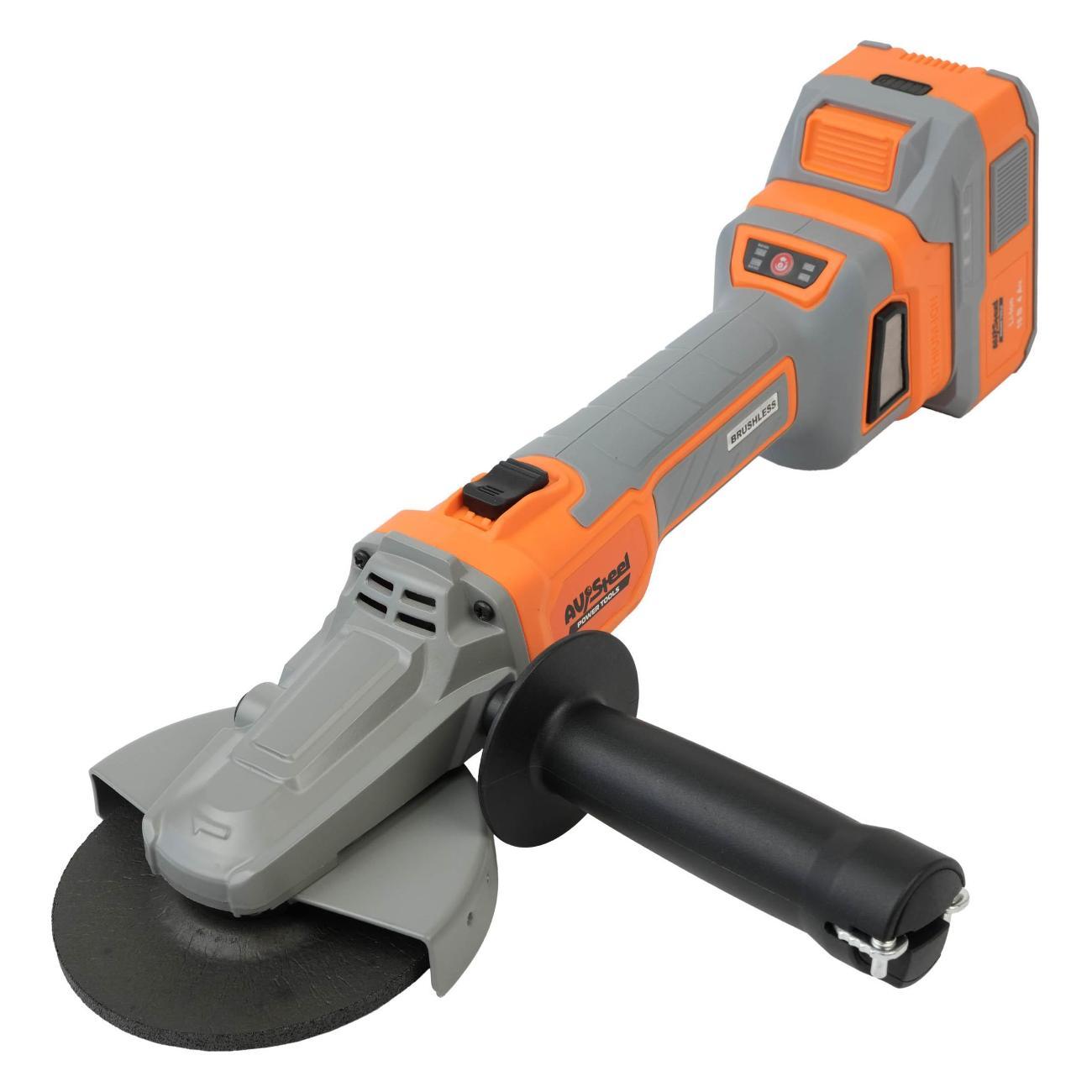 Изображение товара Шлифмашина угловая (болгарка) AV Steel AV-AG 18/125BL (1x4Ah)