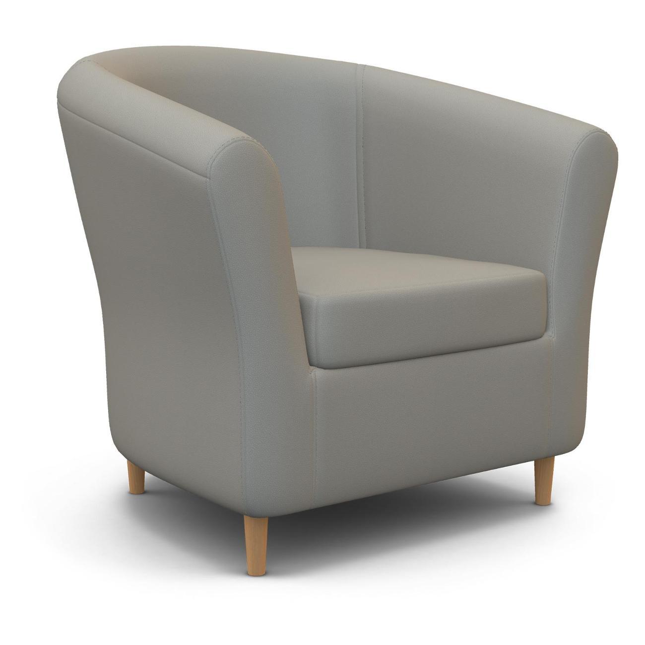 Изображение товара Кресло Шарм-Дизайн Евро Лайт экокожа светло-серый