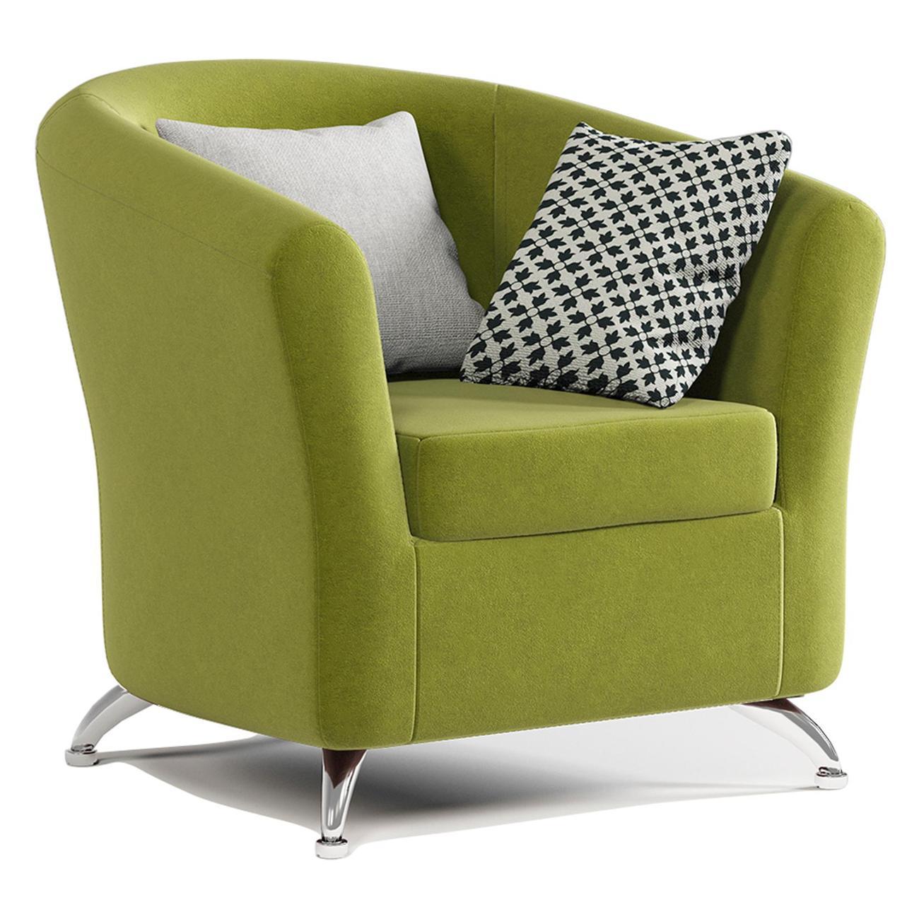 Изображение товара Кресло Шарм-Дизайн Евро велюр Дрим эппл