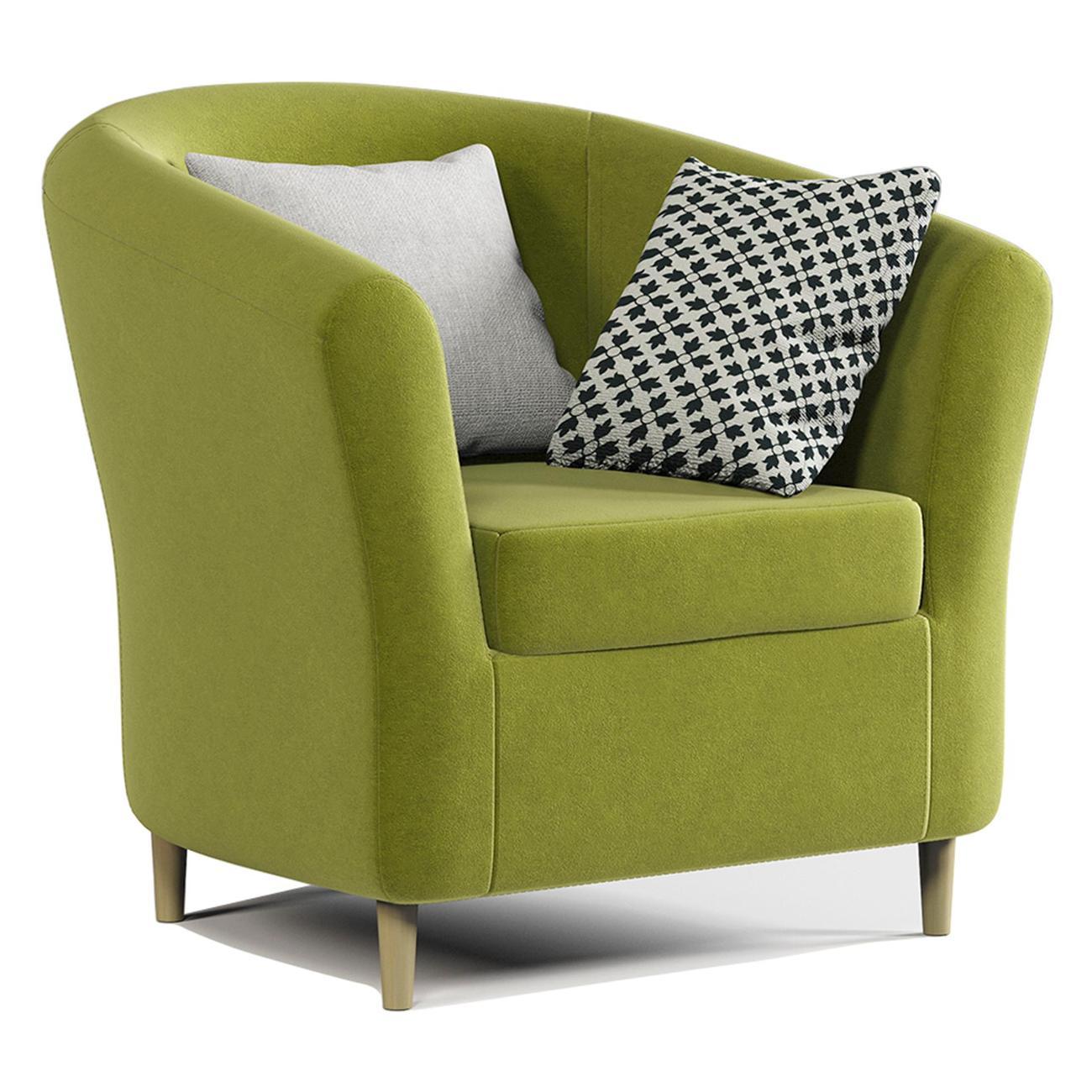 Изображение товара Кресло Шарм-Дизайн Евро Лайт велюр Дрим эппл