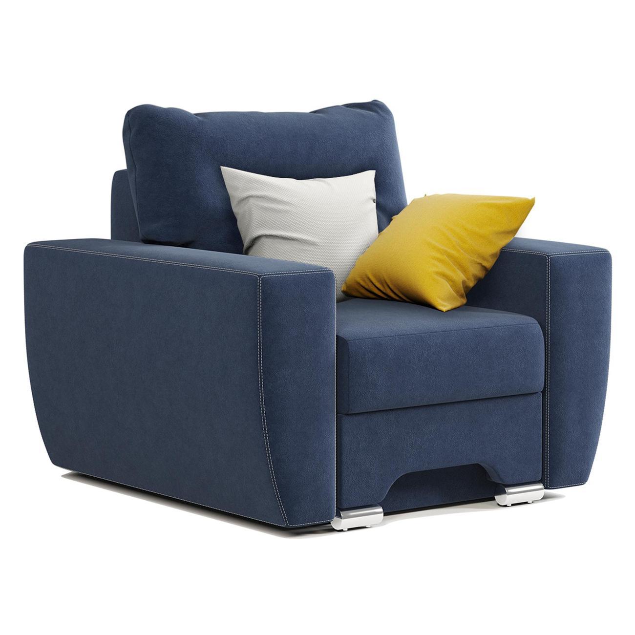 Изображение товара Кресло Шарм-Дизайн ЕвроШаг велюр Ультра миднайт