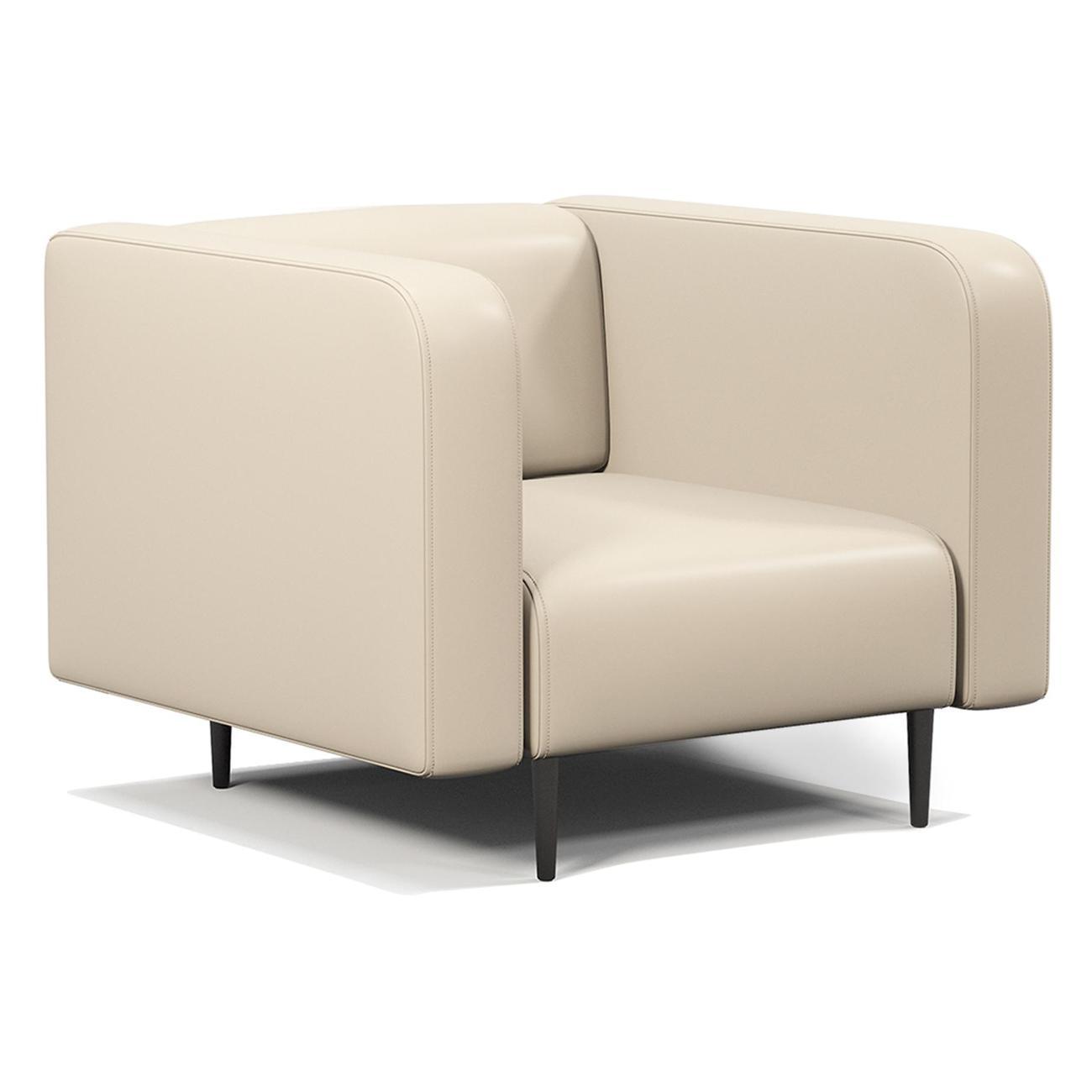 Изображение товара Кресло Шарм-Дизайн офисный Акцент экокожа бежевый