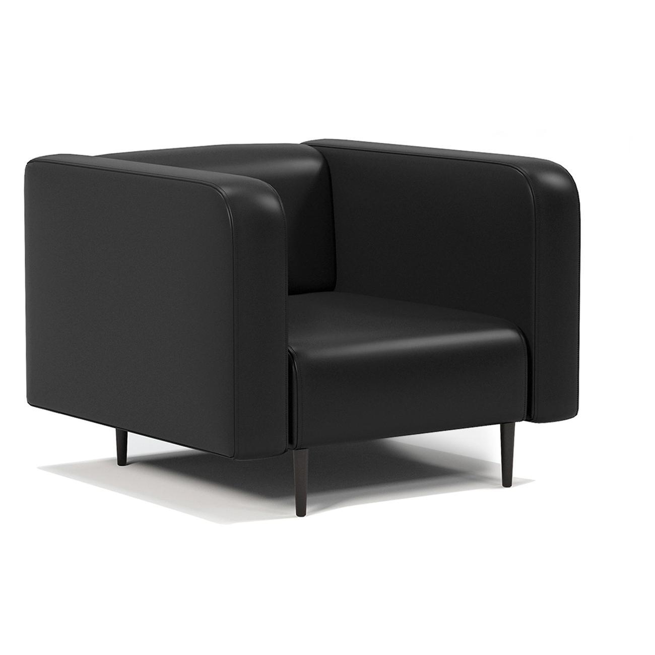 Изображение товара Кресло Шарм-Дизайн офисный Акцент экокожа черный