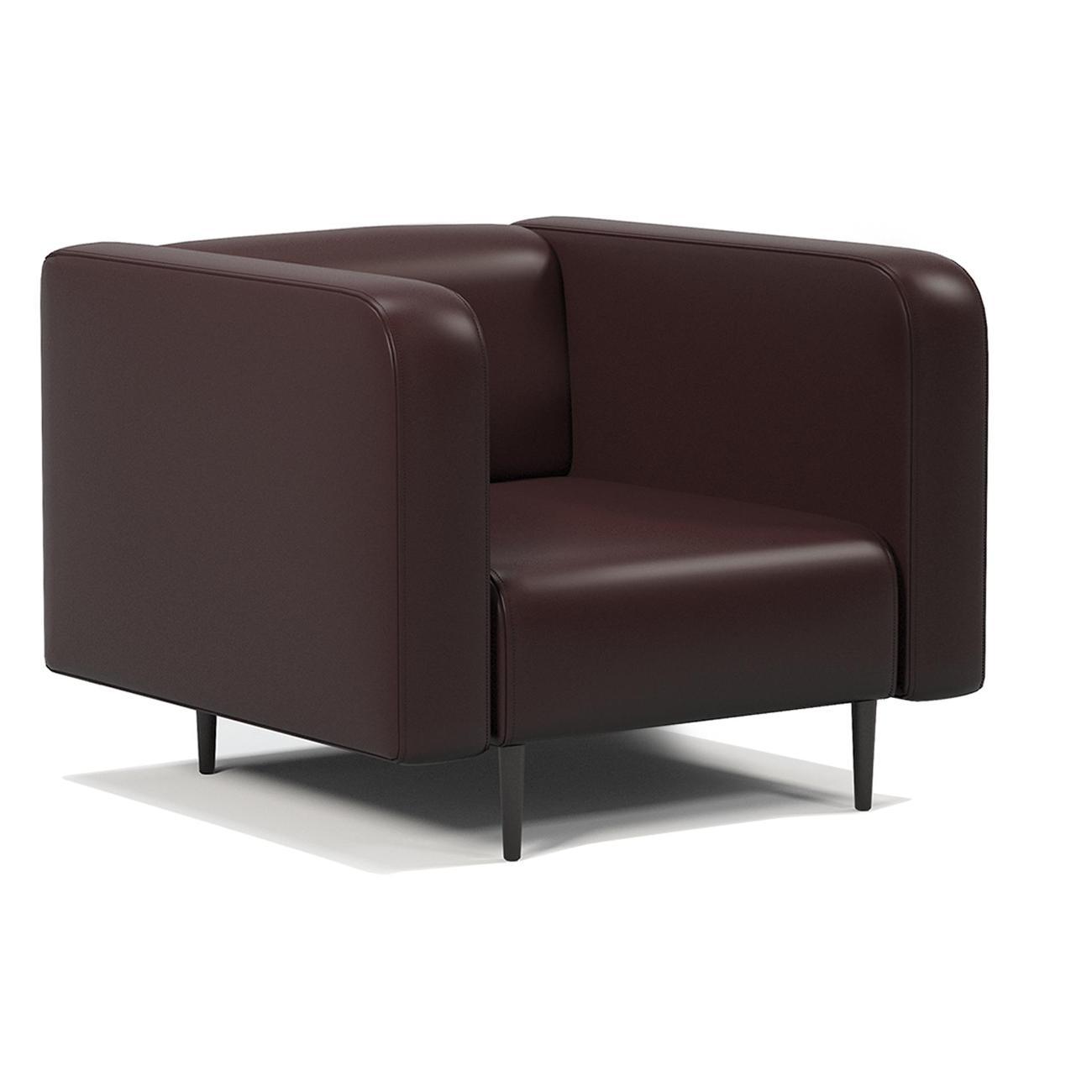 Изображение товара Кресло Шарм-Дизайн офисный Акцент экокожа шоколад