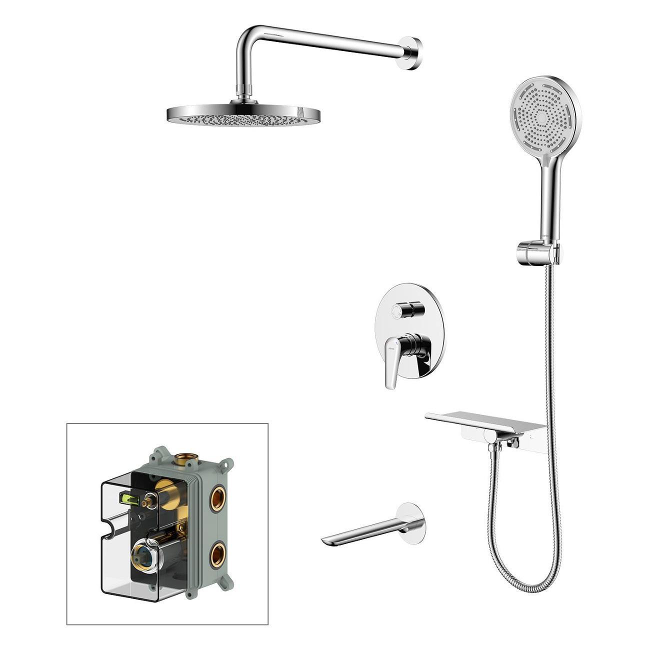 Изображение товара Душевая система Milardo DALSB03M68