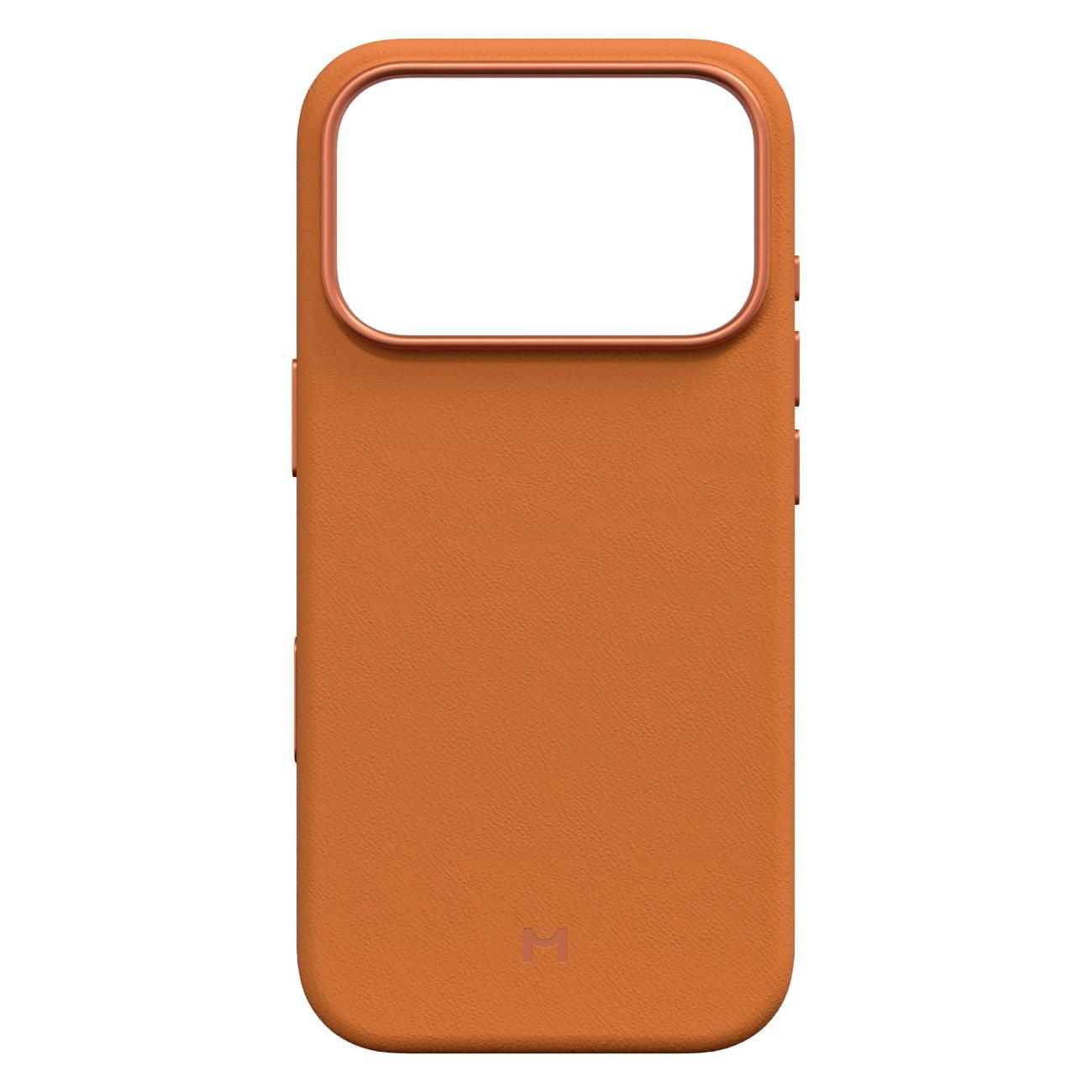 Изображение товара Чехол для смартфона, телефона Magssory 17 Pro, экокожа оранжевый