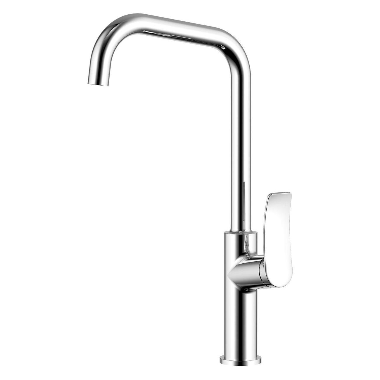 Изображение товара Кухонный бочонок Azario ABILITY высокий излив хром (AZ-VQR568073C)