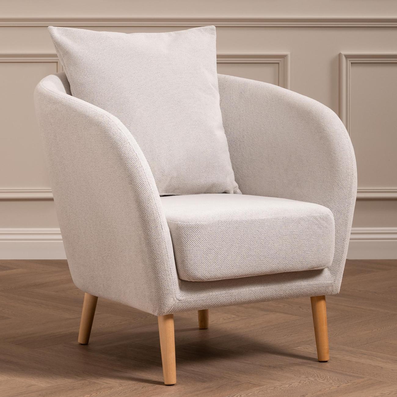 Изображение товара Кресло Logium Кенни, Арт. ТК 591 Mikea 1 (белый)