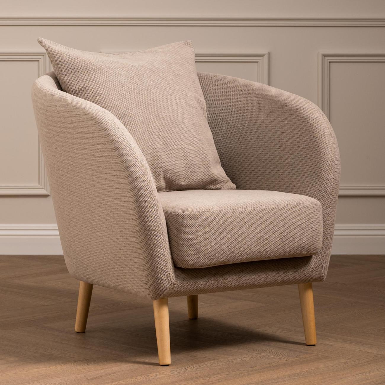 Изображение товара Кресло Logium Кенни, Арт. ТК 592 Mikea 3 (бежевый)