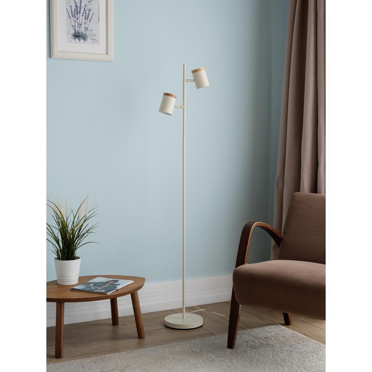 Изображение товара Светильник напольный, торшер ASCONNECT AS3380-2 бежевый