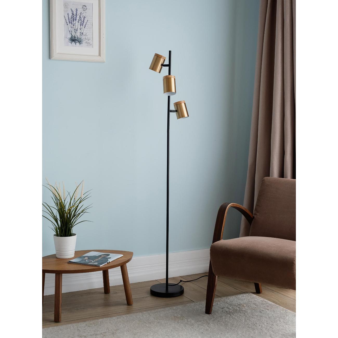 Изображение товара Светильник напольный, торшер ASCONNECT AS3380-3 черный