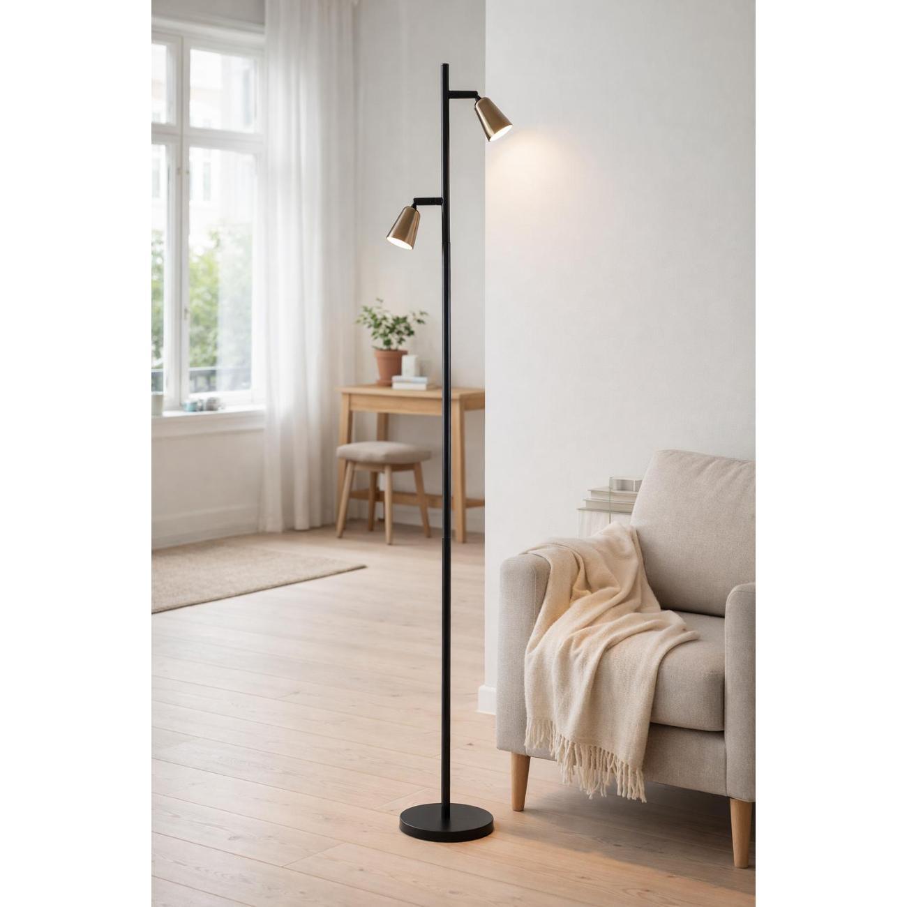 Изображение товара Светильник напольный, торшер ASCONNECT AS3408 черный матовый