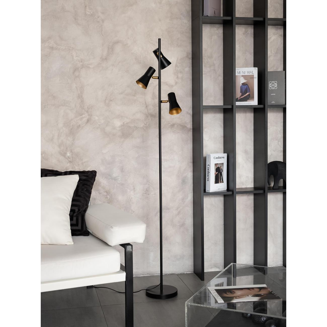 Изображение товара Светильник напольный, торшер ASCONNECT AS3261-3 черный матовый