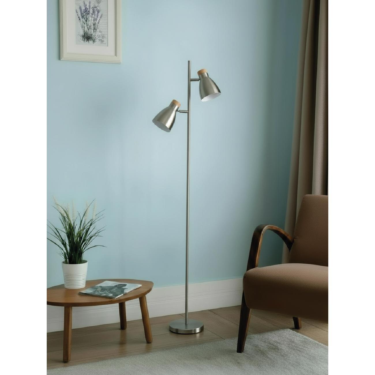Изображение товара Светильник напольный, торшер ASCONNECT AS4019 никелевый