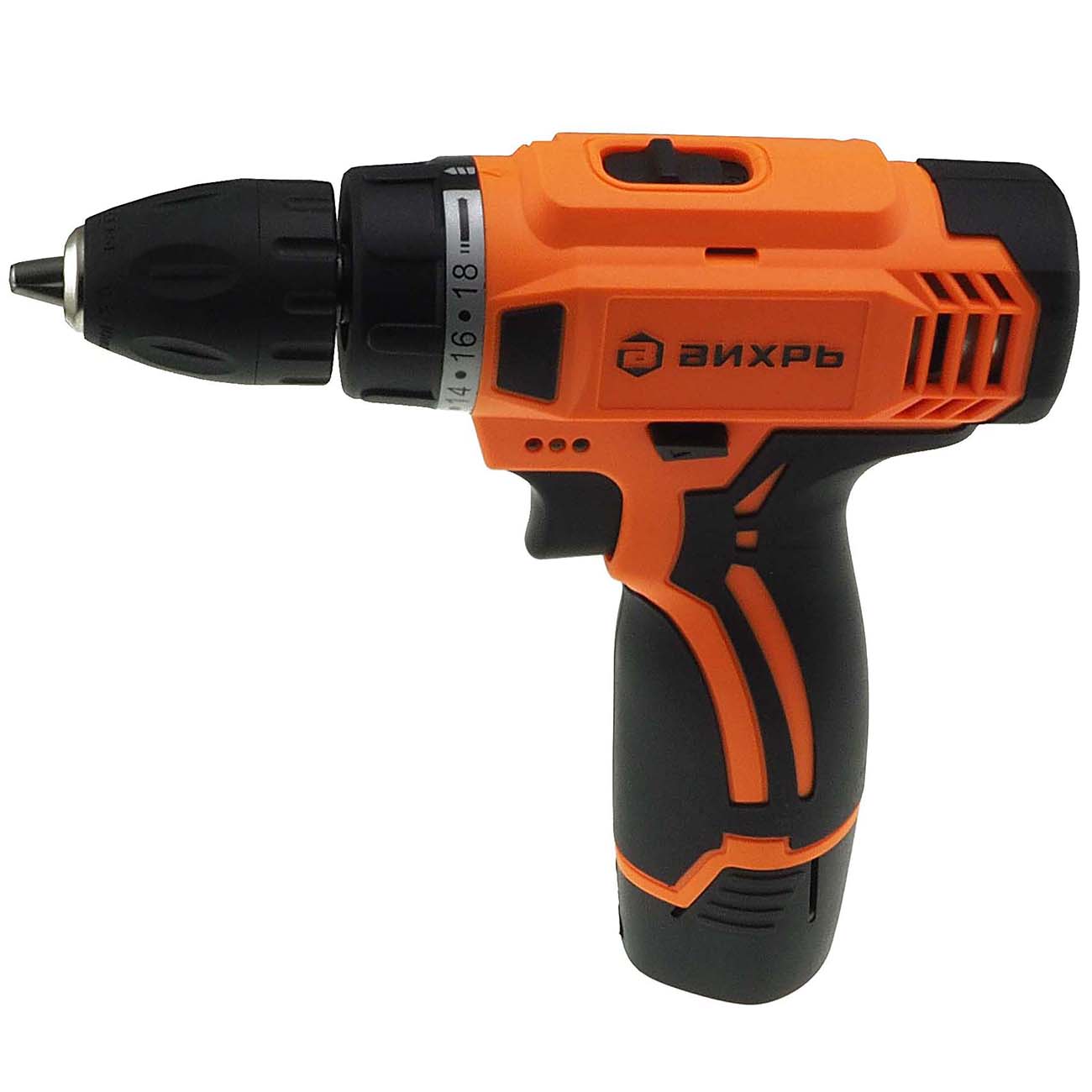 Изображение товара Шуруповерт аккумуляторный Вихрь ДА-12Л-2 (72/14/14)