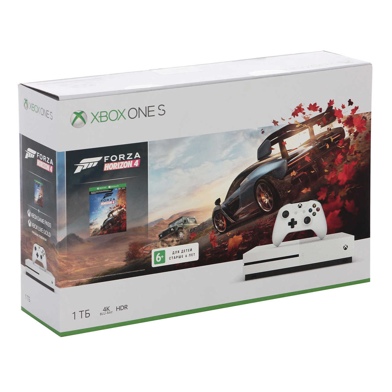 Купить Игровая консоль Xbox One Microsoft S 1TB + Forza Horizon 4 в  каталоге интернет магазина М.Видео по выгодной цене с доставкой, отзывы,  фотографии - Москва