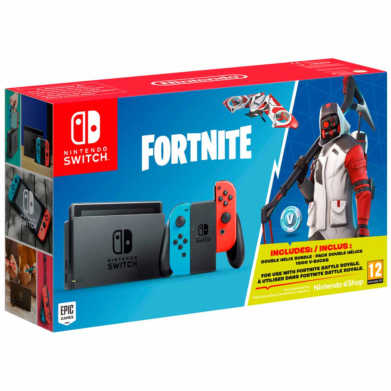 Купить Игровая приставка Nintendo Switch RB + Fortnite в каталоге интернет  магазина М.Видео по выгодной цене с доставкой, отзывы, фотографии - Москва