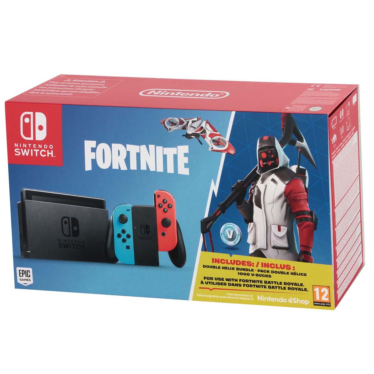 Купить Игровая приставка Nintendo Switch RB + Fortnite в каталоге интернет  магазина М.Видео по выгодной цене с доставкой, отзывы, фотографии - Москва