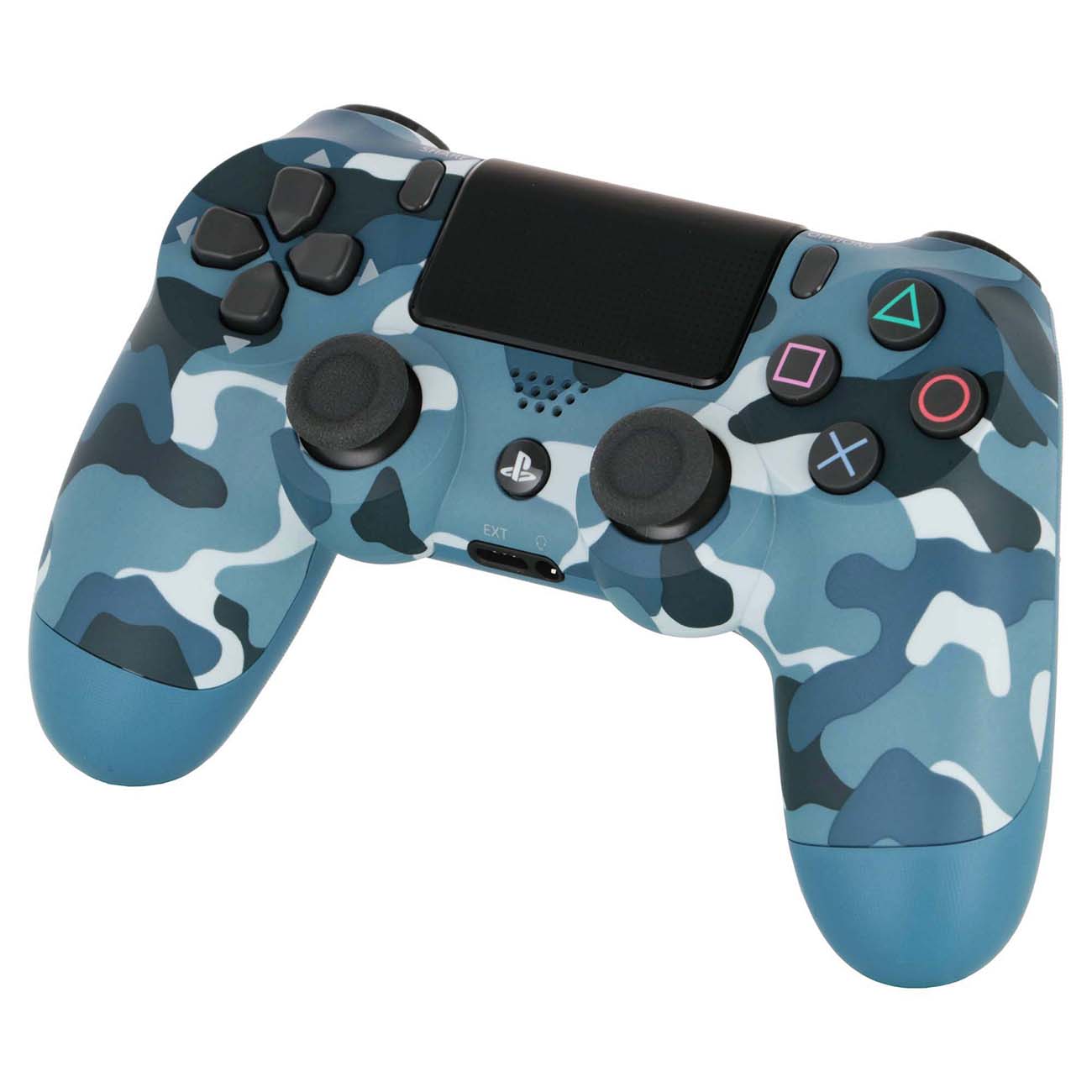 Купить Геймпад для консоли PS4 Sony Dualshock v2 синий камуфляж в каталоге  интернет магазина М.Видео по выгодной цене с доставкой, отзывы, фотографии  - Москва