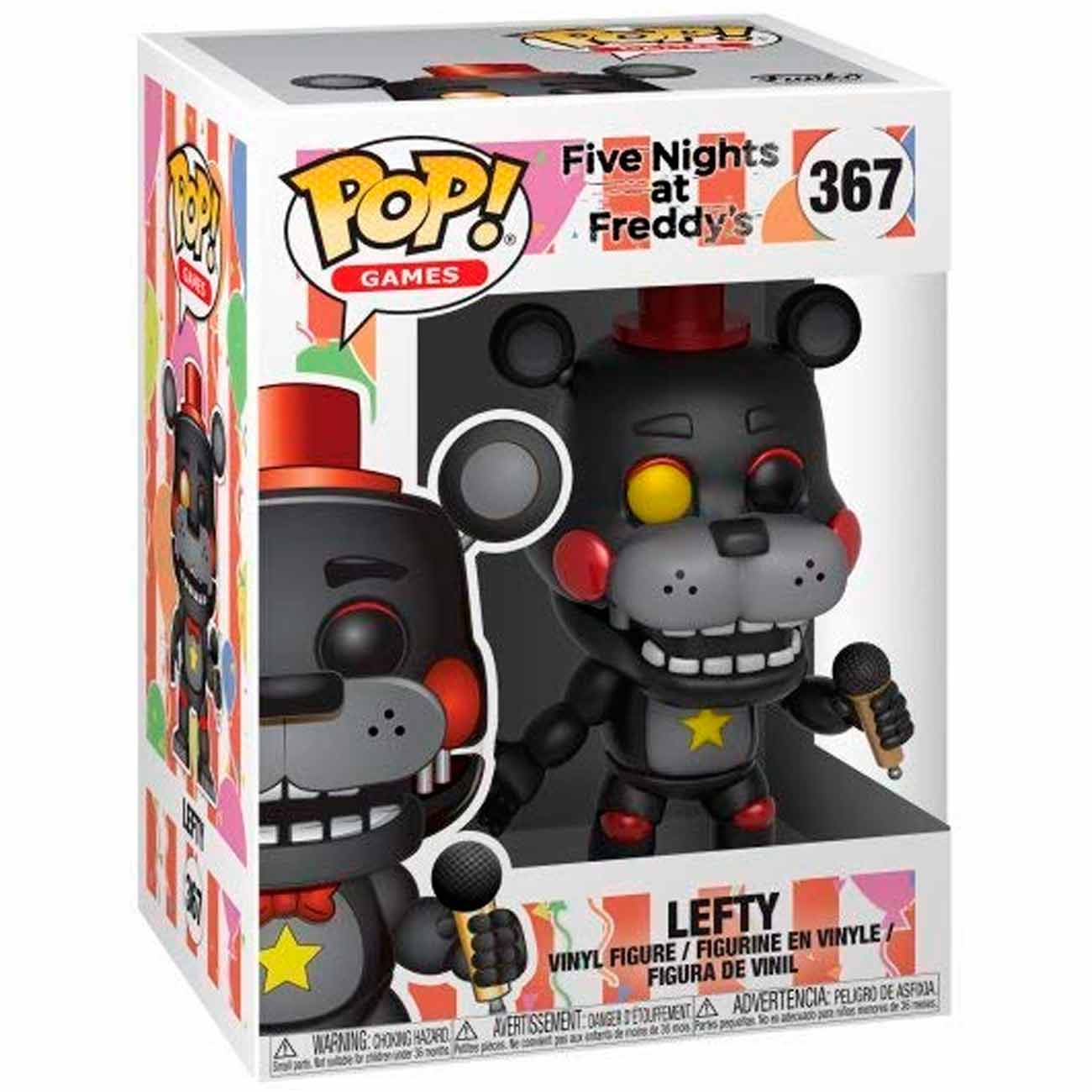 Купить Фигурка Funko POP! Vinyl:Games:FNAF Pizza Sim:Lefty в каталоге  интернет магазина М.Видео по выгодной цене с доставкой, отзывы, фотографии  - Москва