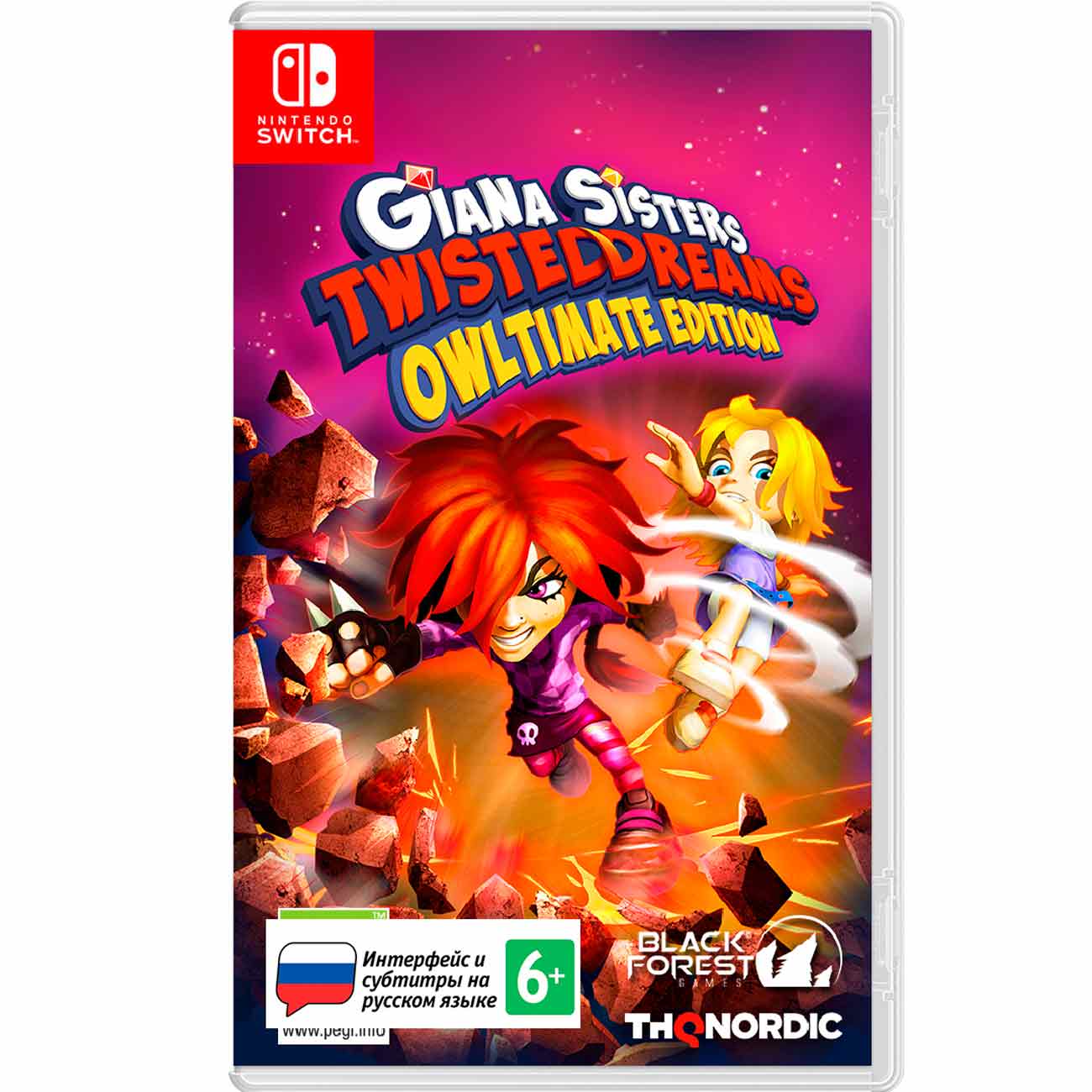 Купить Игра Nintendo Giana Sisters: Twisted Dreams - Owltimate Ed. в  каталоге интернет магазина М.Видео по выгодной цене с доставкой, отзывы,  фотографии - Москва