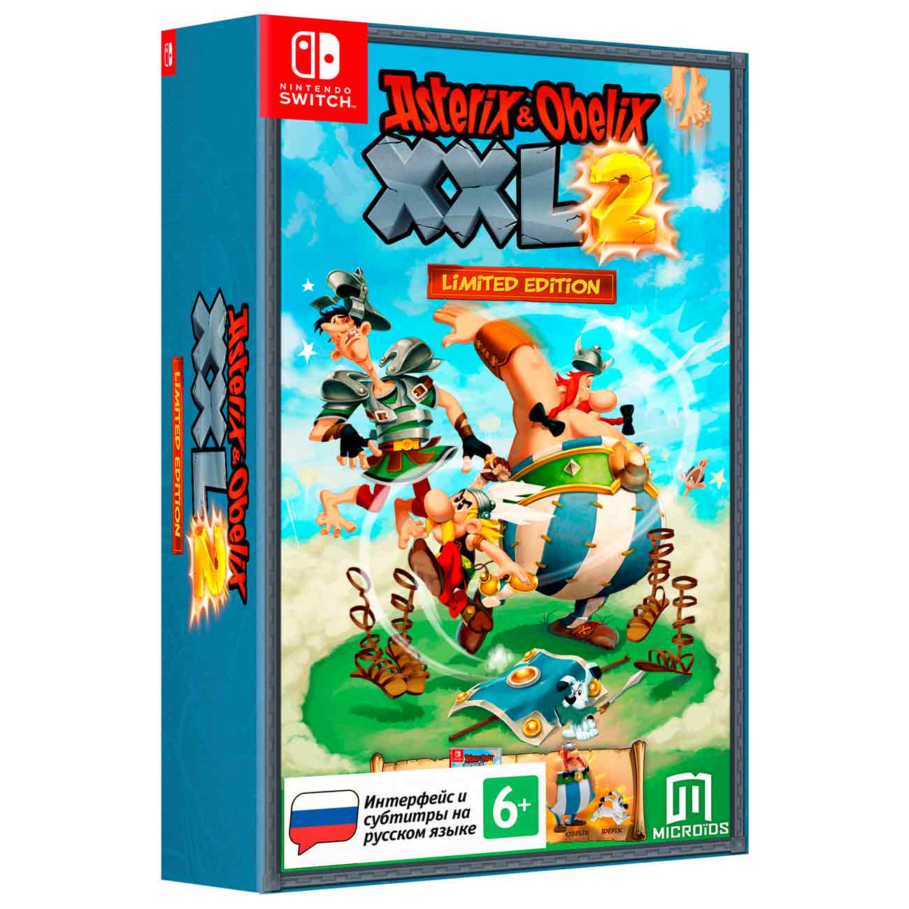 Купить Игра Nintendo Switch Asterix & Obelix XXL 2. Limited Edition в  каталоге интернет магазина М.Видео по выгодной цене с доставкой, отзывы,  фотографии - Москва