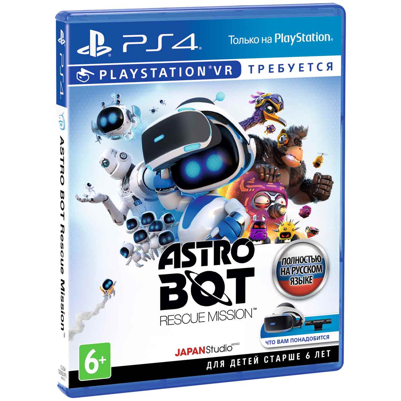 Купить PS4 игра PlayStation ASTRO BOT Rescue Mission (только для PS VR) в  каталоге интернет магазина М.Видео по выгодной цене с доставкой, отзывы,  фотографии - Москва