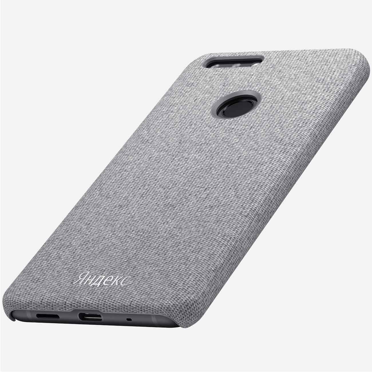 Купить Чехол Яндекс Fiber Back Case Dark Gray (YP-CTXSH18R/DGR) в каталоге  интернет магазина М.Видео по выгодной цене с доставкой, отзывы, фотографии  - Москва