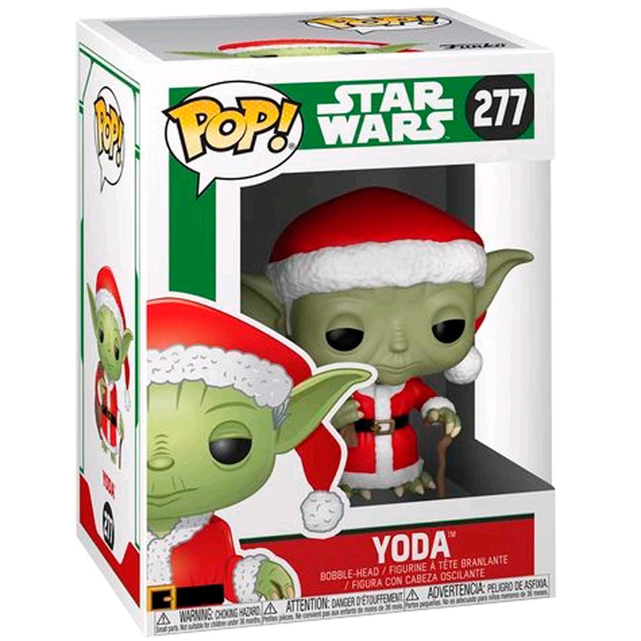 Купить Фигурка Funko POP! Bobble: Star Wars: Holiday: Santa Yoda в каталоге  интернет магазина М.Видео по выгодной цене с доставкой, отзывы, фотографии  - Москва