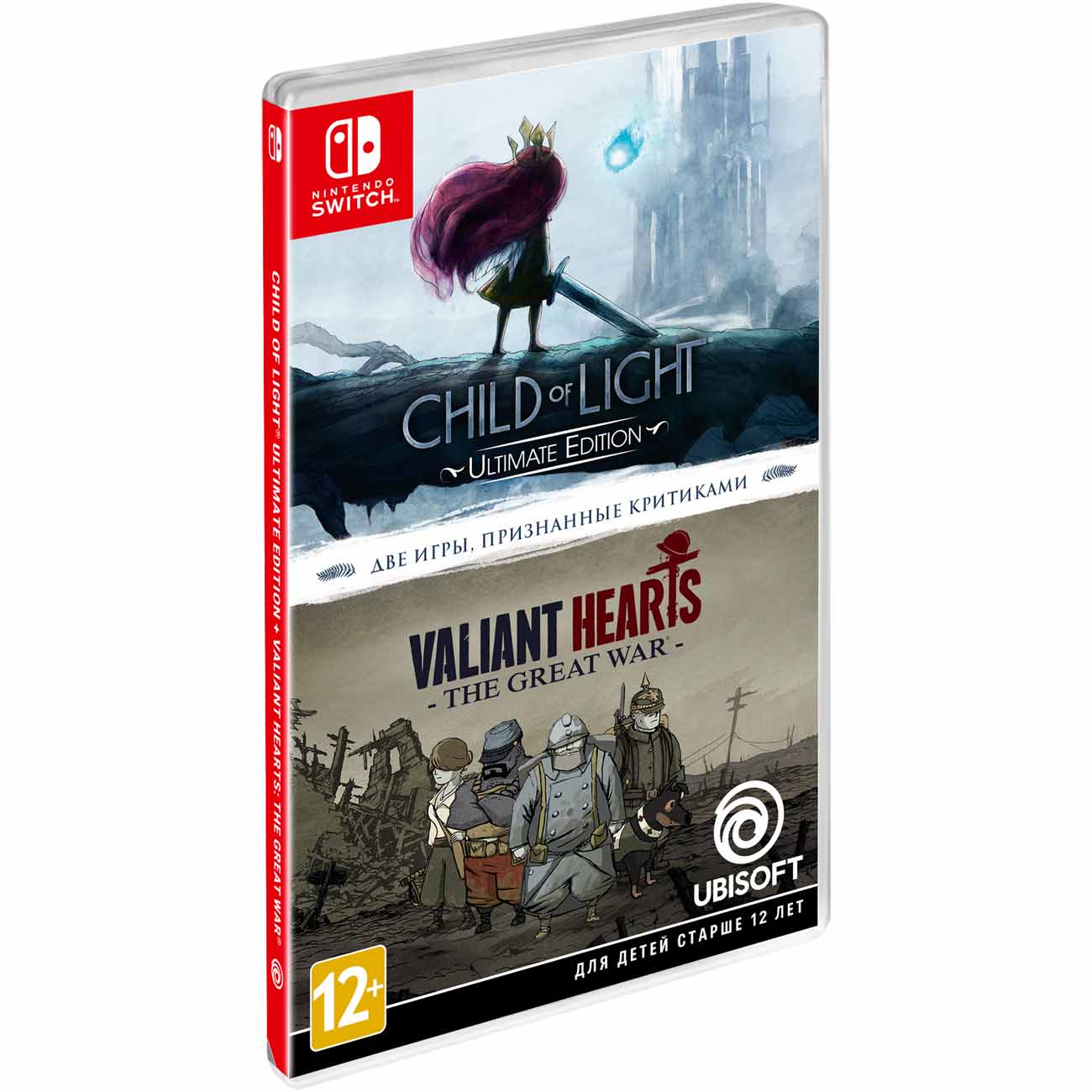 Купить Игра Nintendo Switch Child Of Light+Valiant Hearts в каталоге  интернет магазина М.Видео по выгодной цене с доставкой, отзывы, фотографии  - Москва