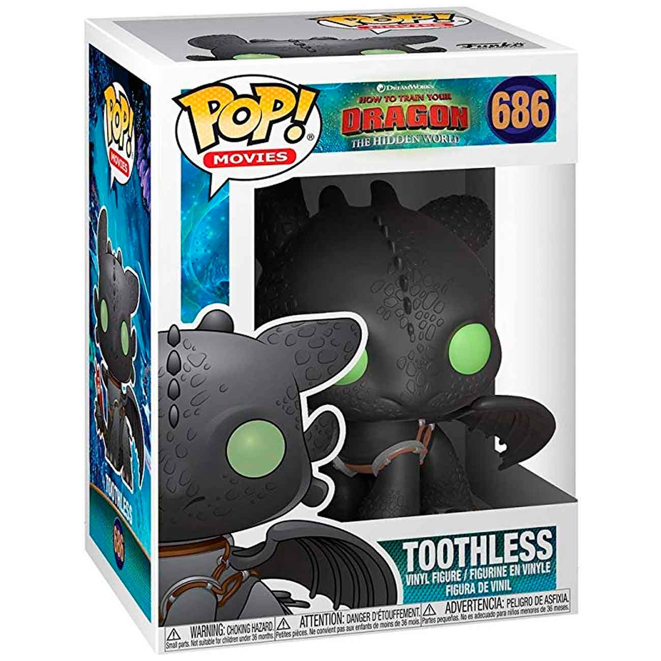 Купить Фигурка Funko Как приручить дракона 3: Toothless в каталоге интернет  магазина М.Видео по выгодной цене с доставкой, отзывы, фотографии - Москва