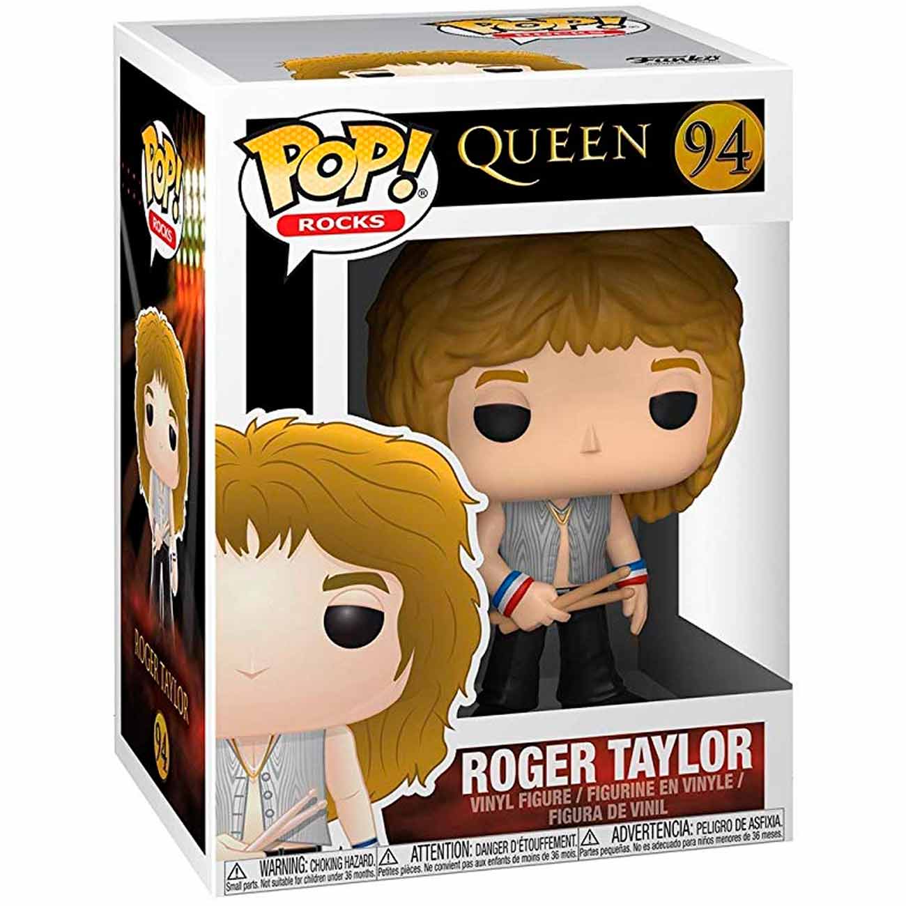 Купить Фигурка Funko Rocks: Queen: Roger Taylor в каталоге интернет  магазина М.Видео по выгодной цене с доставкой, отзывы, фотографии - Москва