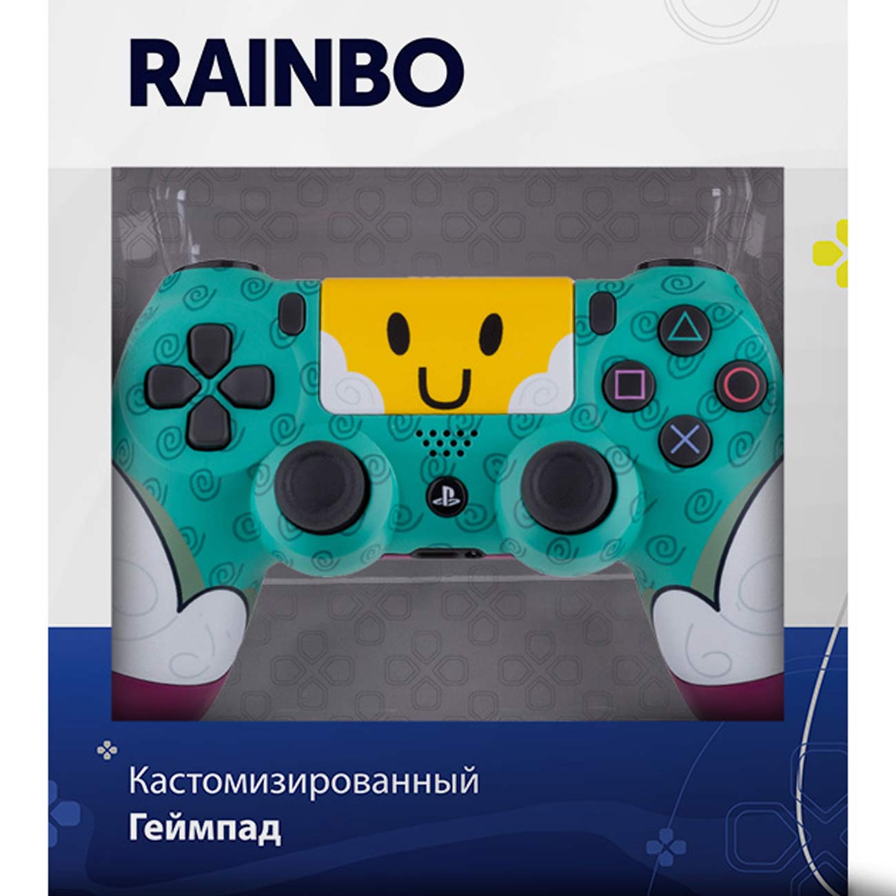 Купить Геймпад для консоли PS4 PlayStation 4 Rainbo DualShock 4 Dolly в  каталоге интернет магазина М.Видео по выгодной цене с доставкой, отзывы,  фотографии - Москва