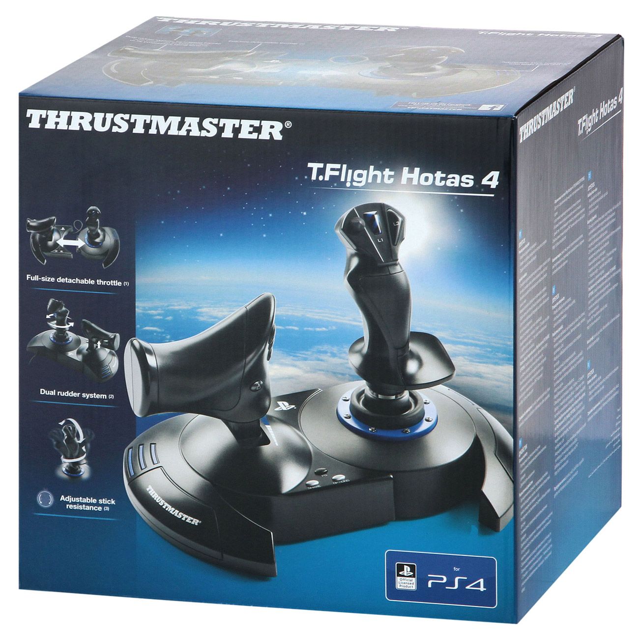 Купить Джойстик Thrustmaster T-Flight Hotas 4 в каталоге интернет магазина  М.Видео по выгодной цене с доставкой, отзывы, фотографии - Москва