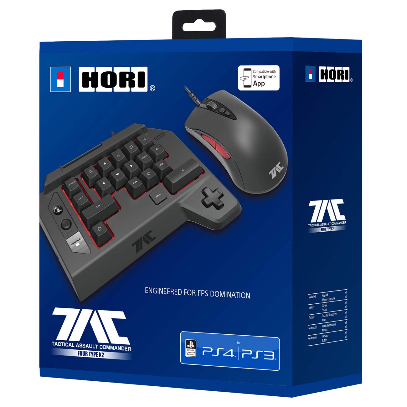 Купить Мышь и кейпад Hori (PS4-124E) в каталоге интернет магазина М.Видео  по выгодной цене с доставкой, отзывы, фотографии - Москва