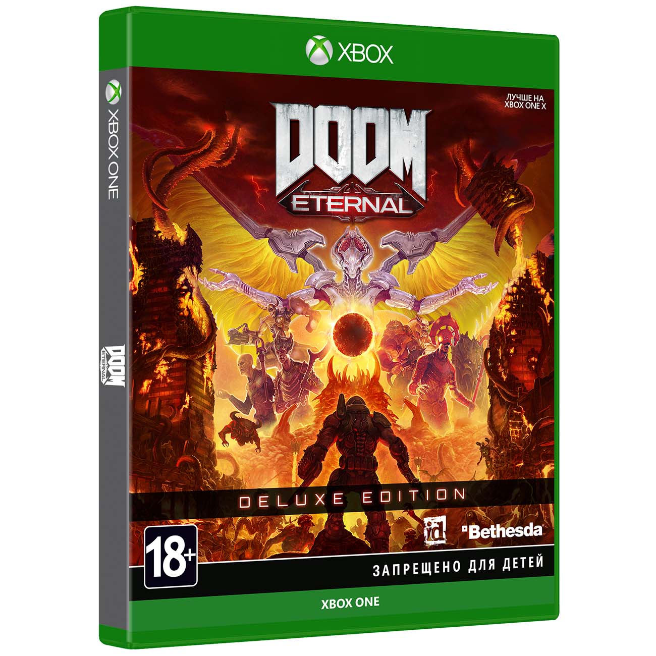 Купить Xbox игра Bethesda DOOM Eternal. Deluxe Edition в каталоге интернет  магазина М.Видео по выгодной цене с доставкой, отзывы, фотографии - Москва