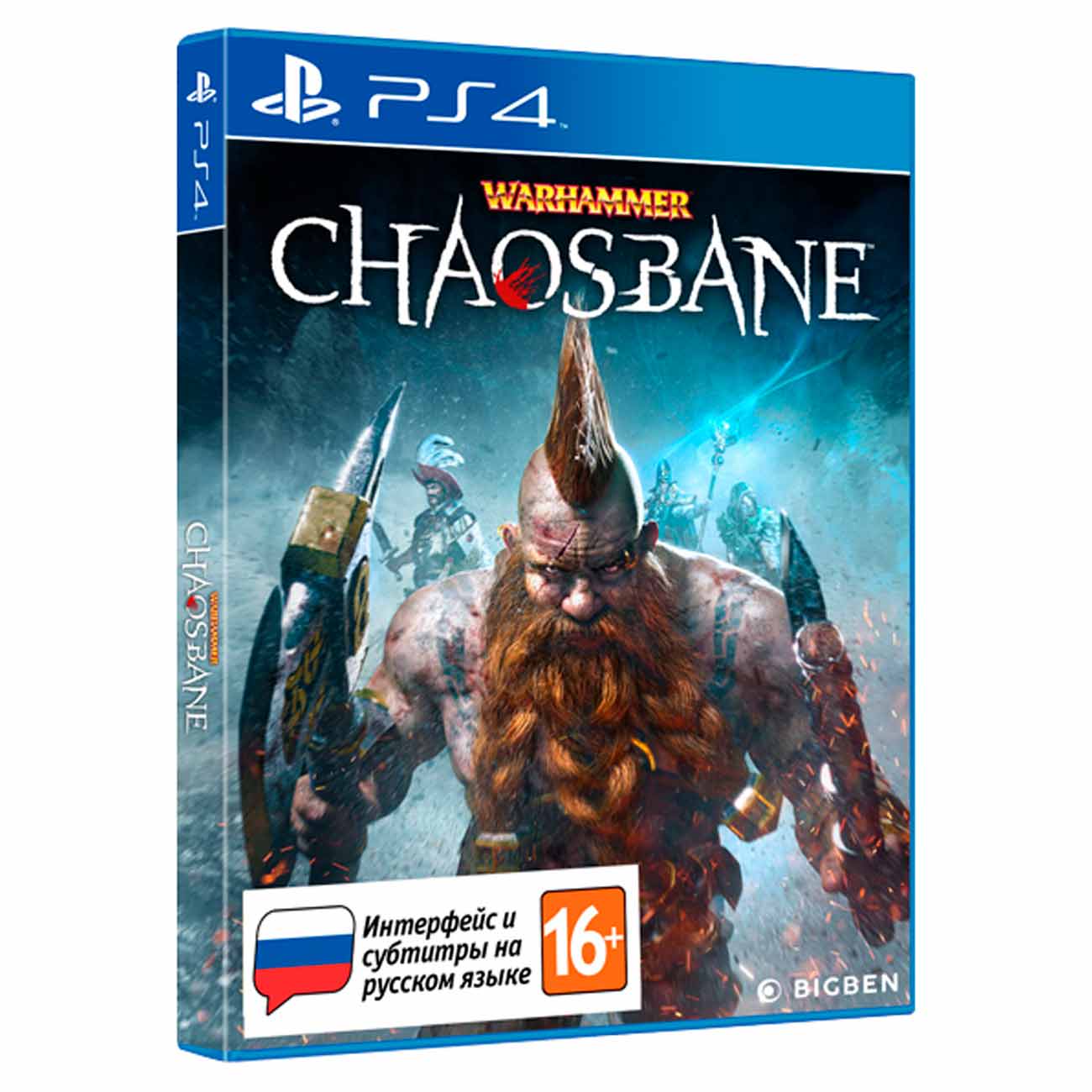 Купить PS4 игра Bigben Interactive Warhammer: Chaosbane в каталоге интернет  магазина М.Видео по выгодной цене с доставкой, отзывы, фотографии - Москва