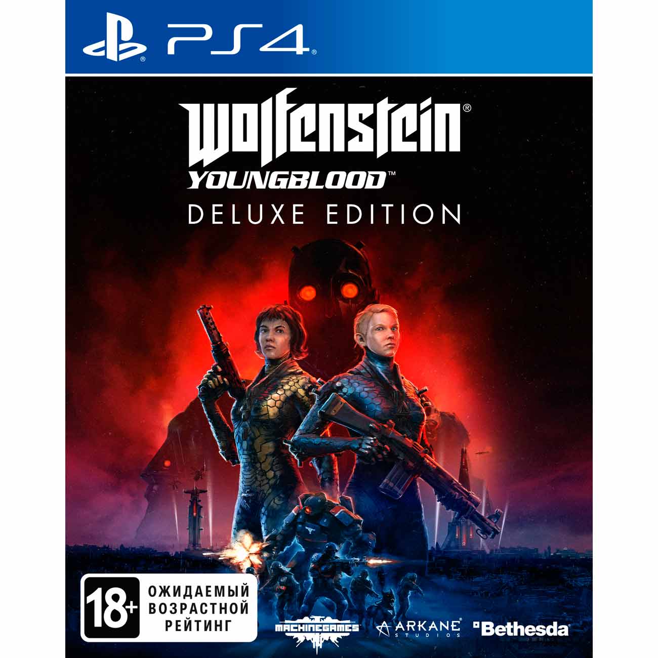 Купить PS4 игра Bethesda Wolfenstein: Youngblood. Deluxe Edition в каталоге  интернет магазина М.Видео по выгодной цене с доставкой, отзывы, фотографии  - Москва