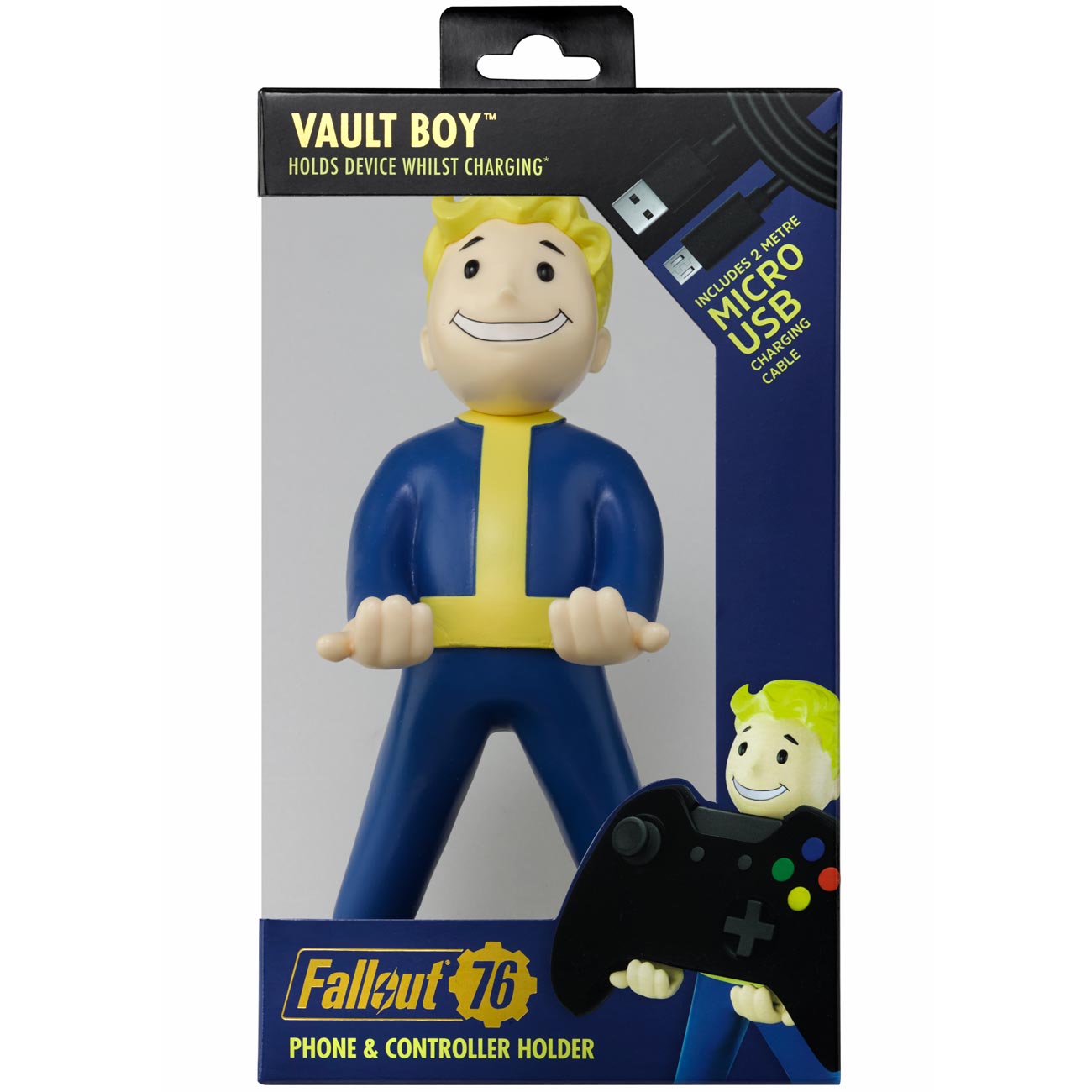 Купить Держатель для геймпада Exquisite Gaming Cable Guy: Fallout - Vault  Boy 76 в каталоге интернет магазина М.Видео по выгодной цене с доставкой,  отзывы, фотографии - Москва